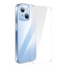 Чехол Baseus Crystal Ultra-Thin PC case +Tempered glass для iPhone 14 Plus, прозрачный