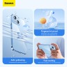 Чехол Baseus Crystal Ultra-Thin PC case +Tempered glass для iPhone 14 Plus, прозрачный