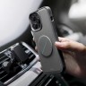 Чехол подставка Uniq NOVO with magnetic grip для iPhone 14 Pro Max, синий