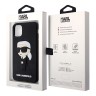 Чехол Lagerfeld 3D Rubber NFT Karl Ikonik Hard для iPhone 11/XR, черный