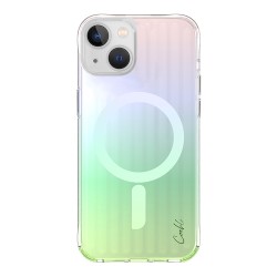 Uniq для iPhone 15 чехол COEHL Linear Iridescent (MagSafe)