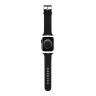 Karl Lagerfeld для Apple Watch 45/44/42 mm ремешок 3D Rubber NFT Karl head Black