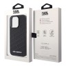 Karl Lagerfeld для iPhone 15 Pro чехол PU Quilted Logo pattern Hard Black