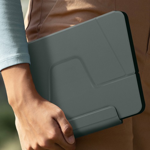 Uniq для iPad Air 11 (2024/25) чехол Ryze 360 Light Lichen Green