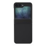 Uniq чехол для Galaxy Z Flip 6 ORA Premium leatherette Black
