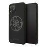 Чехол Guess Silicone collection 4G logo для iPhone 11 Pro, черный