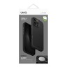 Uniq для iPhone 16 Pro Max чехол кожаный Lyden Black (Magsafe)
