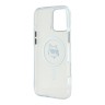Karl Lagerfeld для iPhone 16 Pro Max чехол PC/TPU NFT Choupette прозрачный (MagSafe)