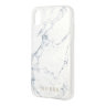 Чехол Guess Marble Design Hard для iPhone XR, белый