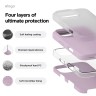 Elago для iPhone 16 Pro Max чехол Soft silicone (Liquid) Soft Purple