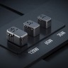 Energea СЗУ TravelWorld adapter GaN 120, 3USB-C + 1USB-A, GaN PD120W Gunmetal