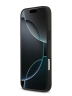 Guess для iPhone 17 Pro чехол PU 4G Double cardslot Triangle metal logo Hard Black