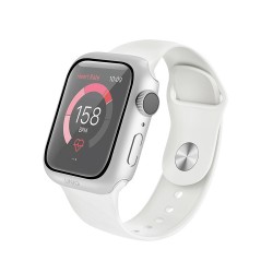 Чехол со стеклом Uniq Nautic 9H glass Water-resistant IP68 для Apple Watch 4/5/6/SE 44 мм, белый