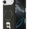 Karl Lagerfeld для iPhone Air чехол PU NFT Karl head Metal pin & Camera Hard Black (MagSafe)