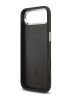 Karl Lagerfeld для iPhone Air чехол PU NFT Karl head Metal pin & Camera Hard Black (MagSafe)