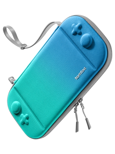 Tomtoc Gaming для Nintendo Switch 2 чехол FancyCase-G05 Slim Case Ocean Blue