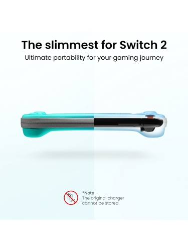 Tomtoc Gaming для Nintendo Switch 2 чехол FancyCase-G05 Slim Case Ocean Blue