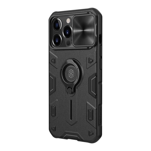 Противоударный чехол Nillkin CamShield Armor для iPhone 13 Pro Max, черный