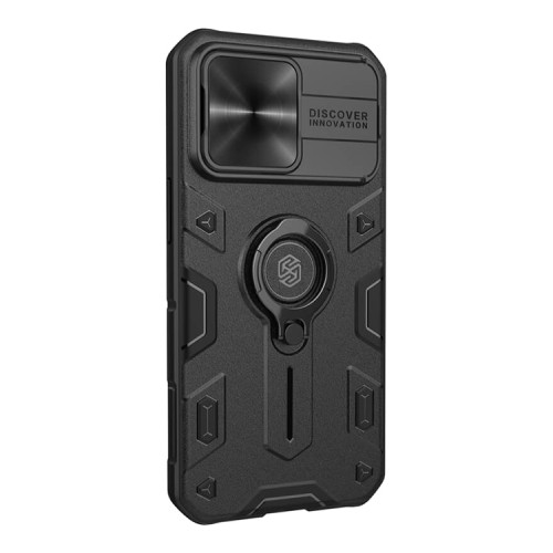 Противоударный чехол Nillkin CamShield Armor для iPhone 13 Pro Max, черный