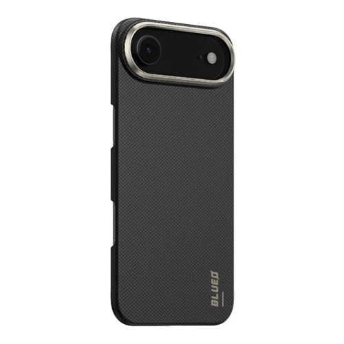 BlueO чехол для iPhone Air, 600D Air Aramid fiber (Kevlar) Black (MagSafe)
