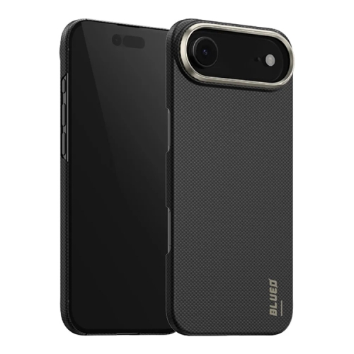 BlueO чехол для iPhone Air, 600D Air Aramid fiber (Kevlar) Black (MagSafe)