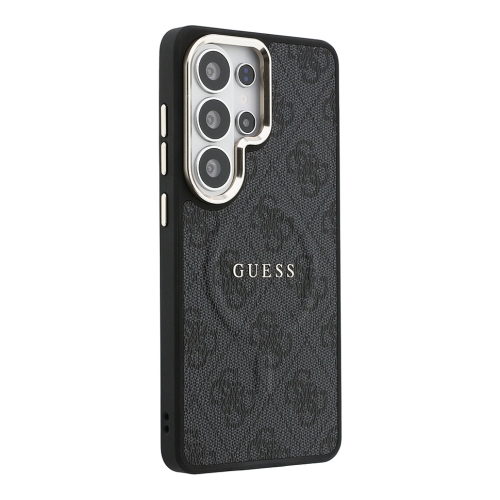 Guess для Galaxy S26 Ultra чехол PU 4G Classic metal logo &Camera Hard Black (MagSafe)