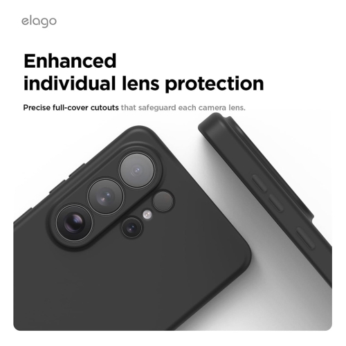 Elago для Galaxy S26 Ultra чехол Magnetic Silicone Black (MagSafe)