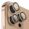 Защитное стекло Uniq OPTIX Camera Lens protector Aluminium для камеры iPhone 14 Pro | 14 Pro Max, Gold