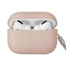 Чехол Uniq LINO Liquid silicone для AirPods Pro 2, розовый