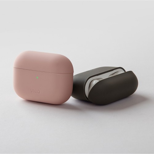 Чехол Uniq LINO Liquid silicone для AirPods Pro 2, розовый