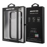 Чехол AMG Transparent Hard with Black matte frame для iPhone 14 Pro Max