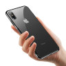 Чехол Baseus Glitter Case для iPhone X/XS, черная рамка