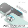 Elago для iPhone 15 Pro Max чехол Soft silicone (Liquid) Mint