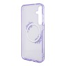 Guess для Galaxy S24 чехол PC/TPU Flowers Wreath Hard Purple (MagSafe)