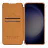 Nillkin для Galaxy S24 чехол QIN ProP Booktype Brown