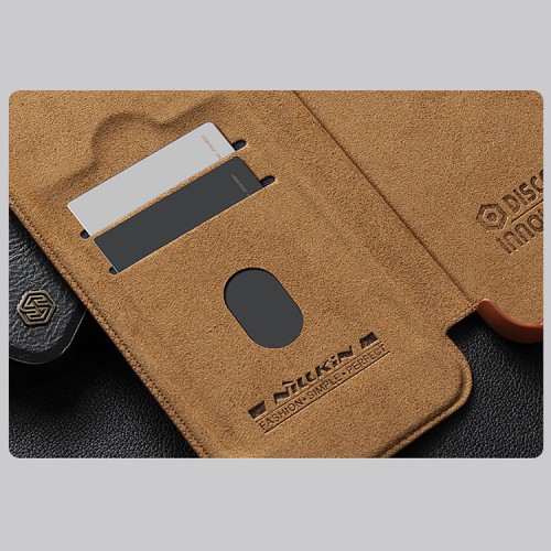 Nillkin для Galaxy S24 чехол QIN ProP Booktype Brown