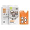 BlueO стекло для iPhone 15 Pro Max, Camera lens Armor metal 3 шт. Orange (+installer)
