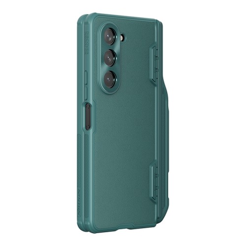 Nillkin для Samsung Galaxy Z Fold 5 5G чехол CamShield Fold PU Leather (Pen holder) Green