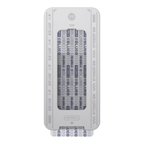 BlueO стекло для iPhone 16 Pro Max, AR Anti-reflective Black (ультра-прозрачное) +installerPro