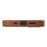 Uniq для iPhone 16 Pro Max чехол кожаный Lyden Caramel (Magsafe)