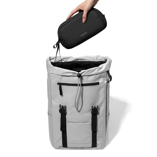 Tomtoc Travel сумка для аксессуаров Light-T12 Electronic Accessory Pouch M 1.8L Black