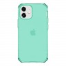 Чехол itskins Spectrum Clear для iPhone 12 mini, зеленый