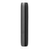 Energea СЗУ TravelWorld Edge 65, 2USB-C GaN PD65W US+UK+EU (150 countries) ultra-thin Gunmetal
