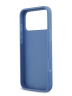 Guess для iPhone 17 Pro чехол PU 4G Double cardslot Triangle metal logo Hard Blue