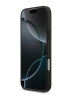 Guess для iPhone 17 Pro Max чехол PU Croco Triangle metal logo Hard Black (MagSafe)