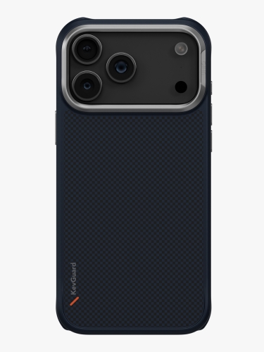 Uniq для iPhone 17 Pro чехол KEVA Kevlar Trance Blue (MagSafe)