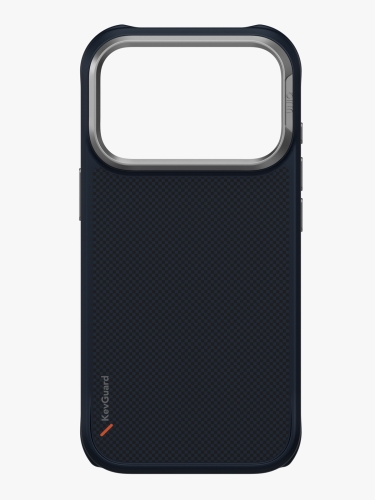 Uniq для iPhone 17 Pro чехол KEVA Kevlar Trance Blue (MagSafe)