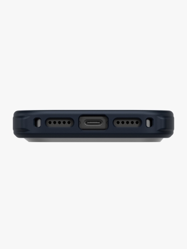 Uniq для iPhone 17 Pro чехол KEVA Kevlar Trance Blue (MagSafe)