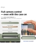 Elago для iPhone 17 Pro чехол Magnetic Silicone Khaki Green (MagSafe)