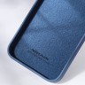 Чехол Nillkin CamShield Silky Silicone для iPhone 13 Pro Max, синий